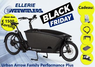 Urban Arrow Family Performance Line Plus (Zwart)