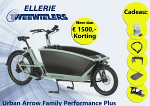 Urban Arrow Family Performance Line Plus (Groen)