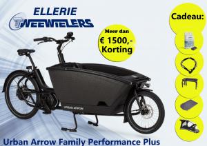 Urban Arrow Family Performance Line Plus (Zwart)